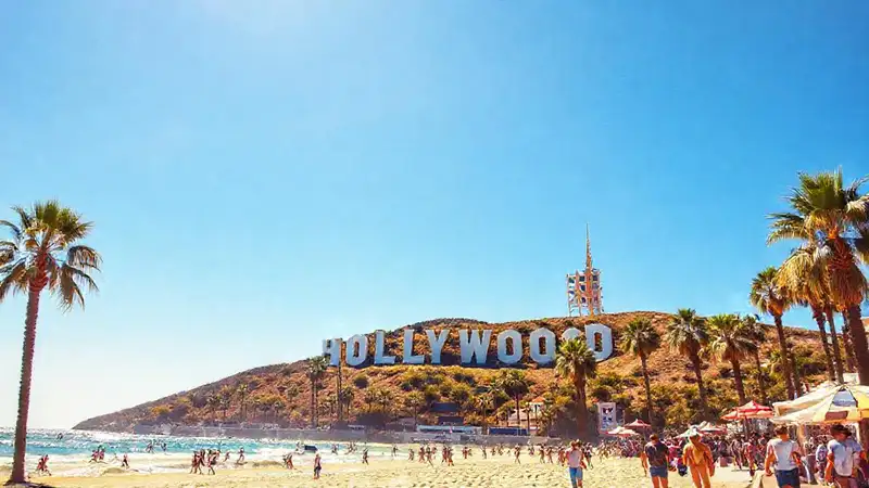 Hollywood brilla en playas soleadas