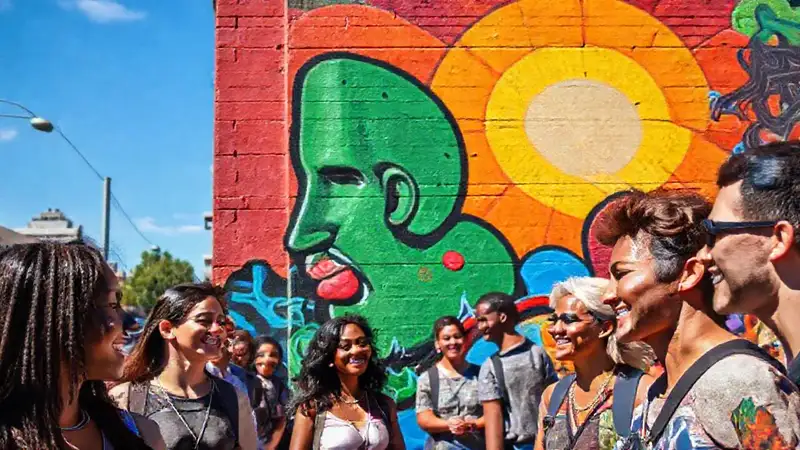 Arte urbano celebra la ciudad diversa