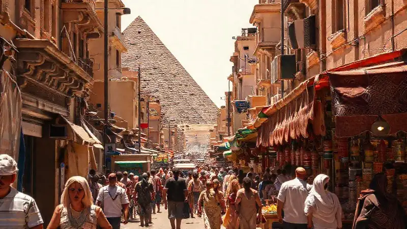 El Cairo bullicioso exhibe belleza ancestral