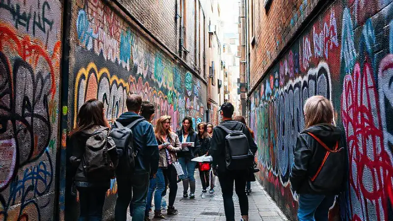 Documentario: arte callejero en ciudad vibrante