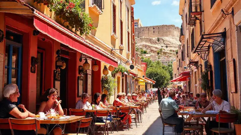 Grecia antigua: café, luz y alegría