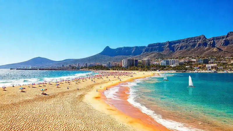 Cape Town ofrece un paisaje costero vibrante